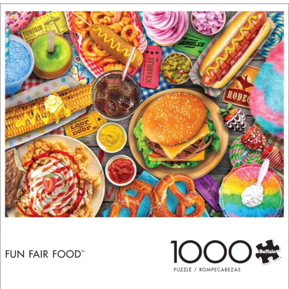 Buffalo Fun Fair Food Puzzle - 1000 Pieces